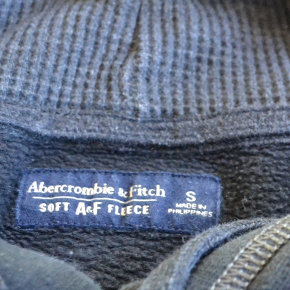 Abercrombie Soft AF Black Pullover Boyfriend Hoodie Women Size Small - Picture 3 of 4